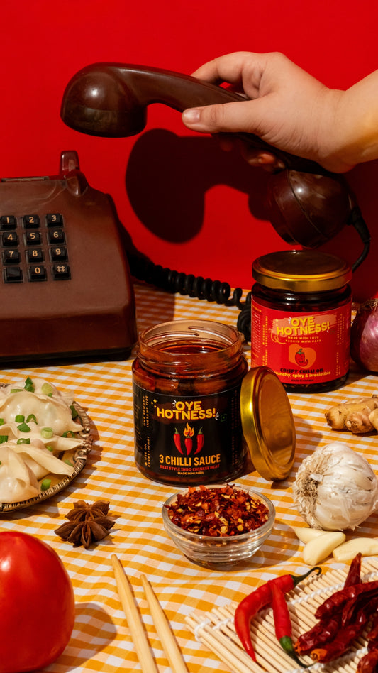Crispy Chilli + 3 Chilli Sauce Combo